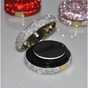 Diamond Box Portable Empty Powder Puff Air Cushion Box BB Cream Makeup Storage Liquid Foundation Homemade Shell Empty Shell