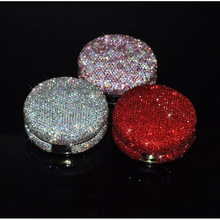 Diamond Box Portable Empty Powder Puff Air Cushion Box BB Cream Makeup Storage Liquid Foundation Homemade Shell Empty Shell
