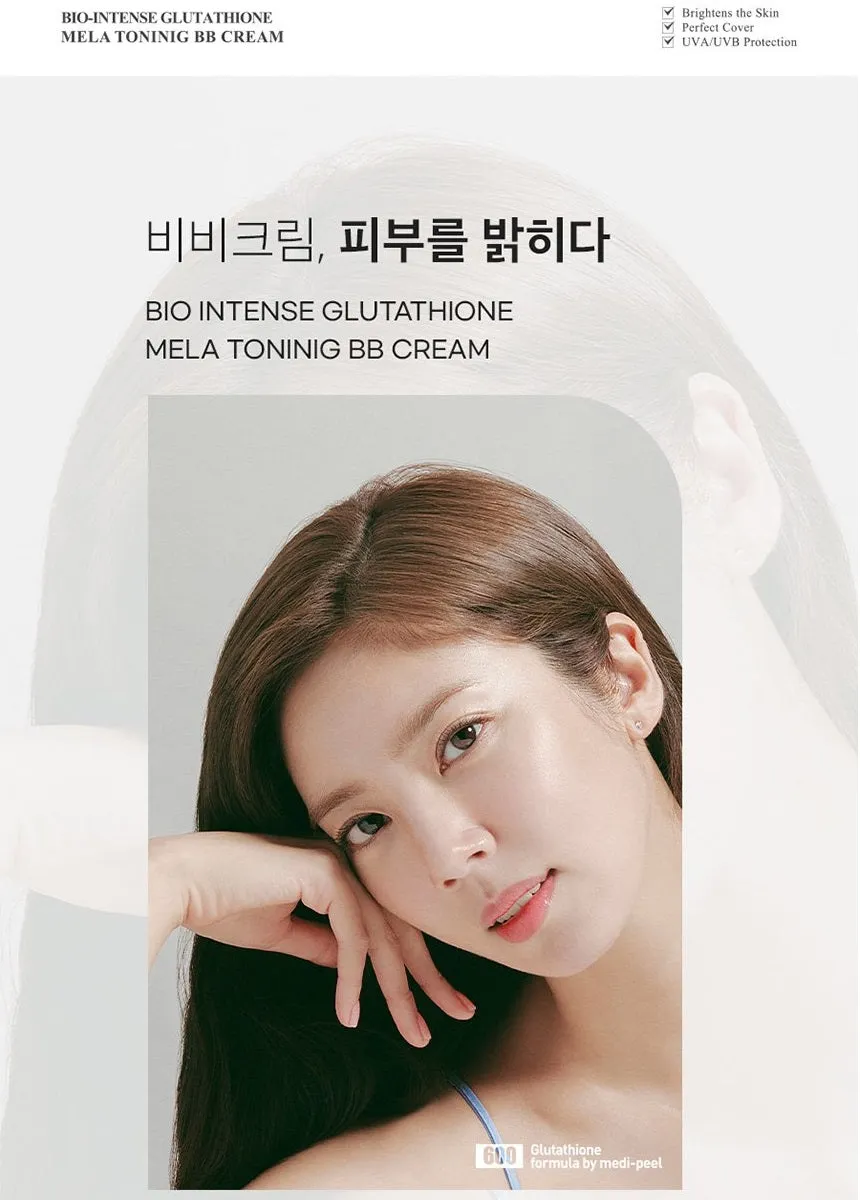 Made in Korea MEDI-PEEL Bio-lntense Glutathione MELA TONING BB CREAM SPF50 PA    50ml 1 1