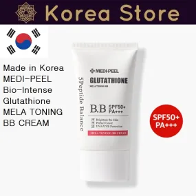 Made in Korea MEDI-PEEL Bio-lntense Glutathione MELA TONING BB CREAM SPF50 PA    50ml 1 1