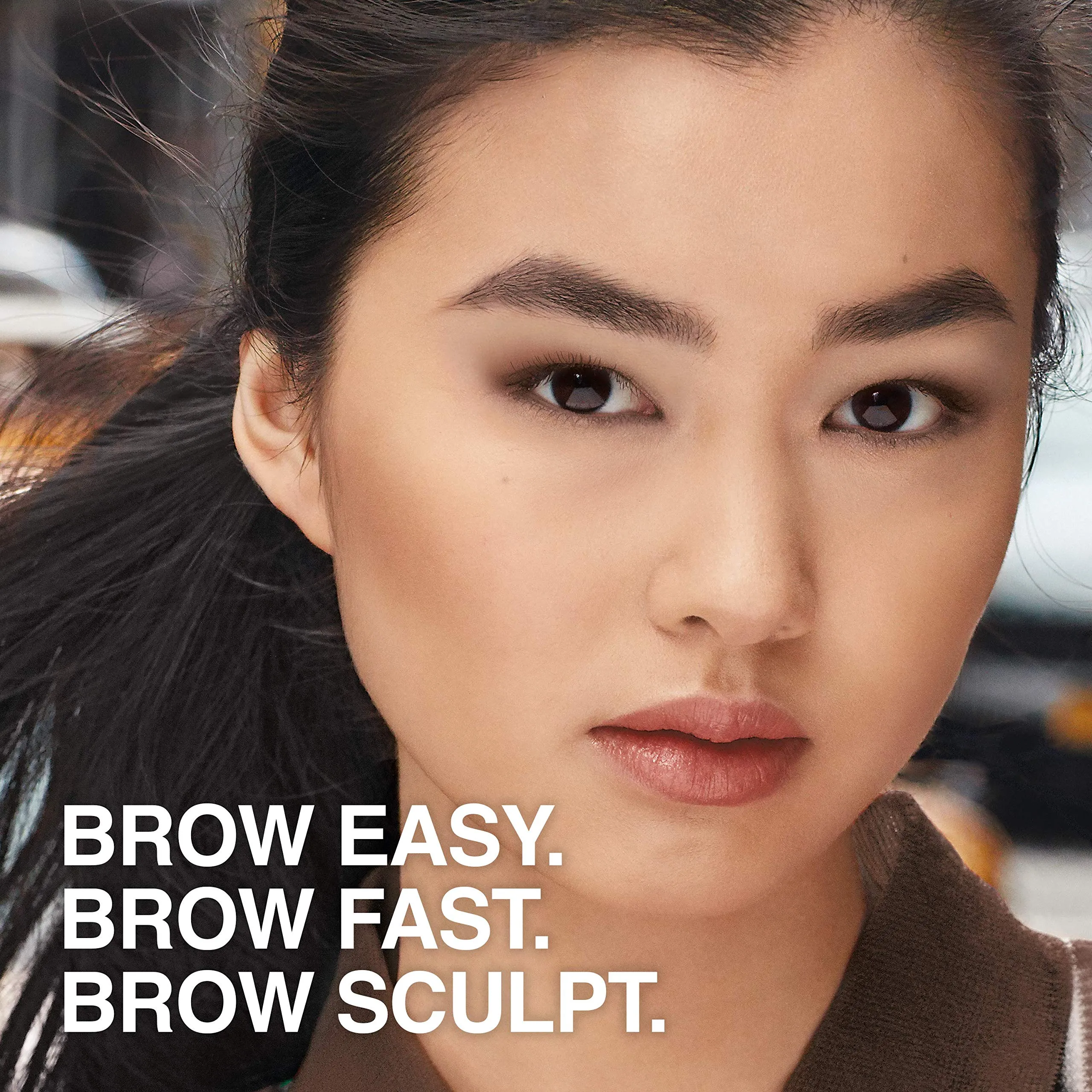 Maybelline Brow Fast Sculpt, Shapes Eyebrows, Eyebrow Mascara Makeup, Warm Brown, 0.09 Fl. Oz.