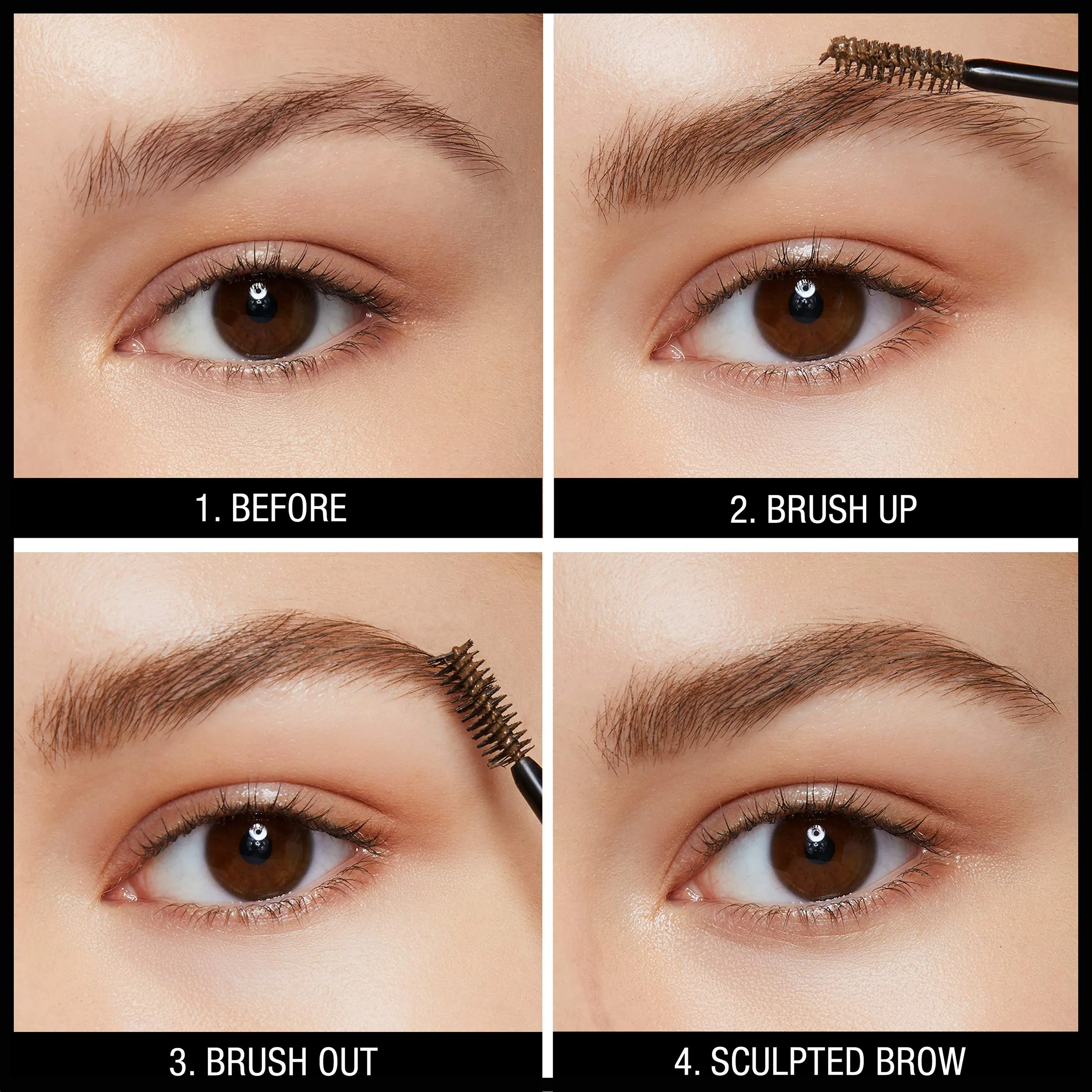 Maybelline Brow Fast Sculpt, Shapes Eyebrows, Eyebrow Mascara Makeup, Warm Brown, 0.09 Fl. Oz.